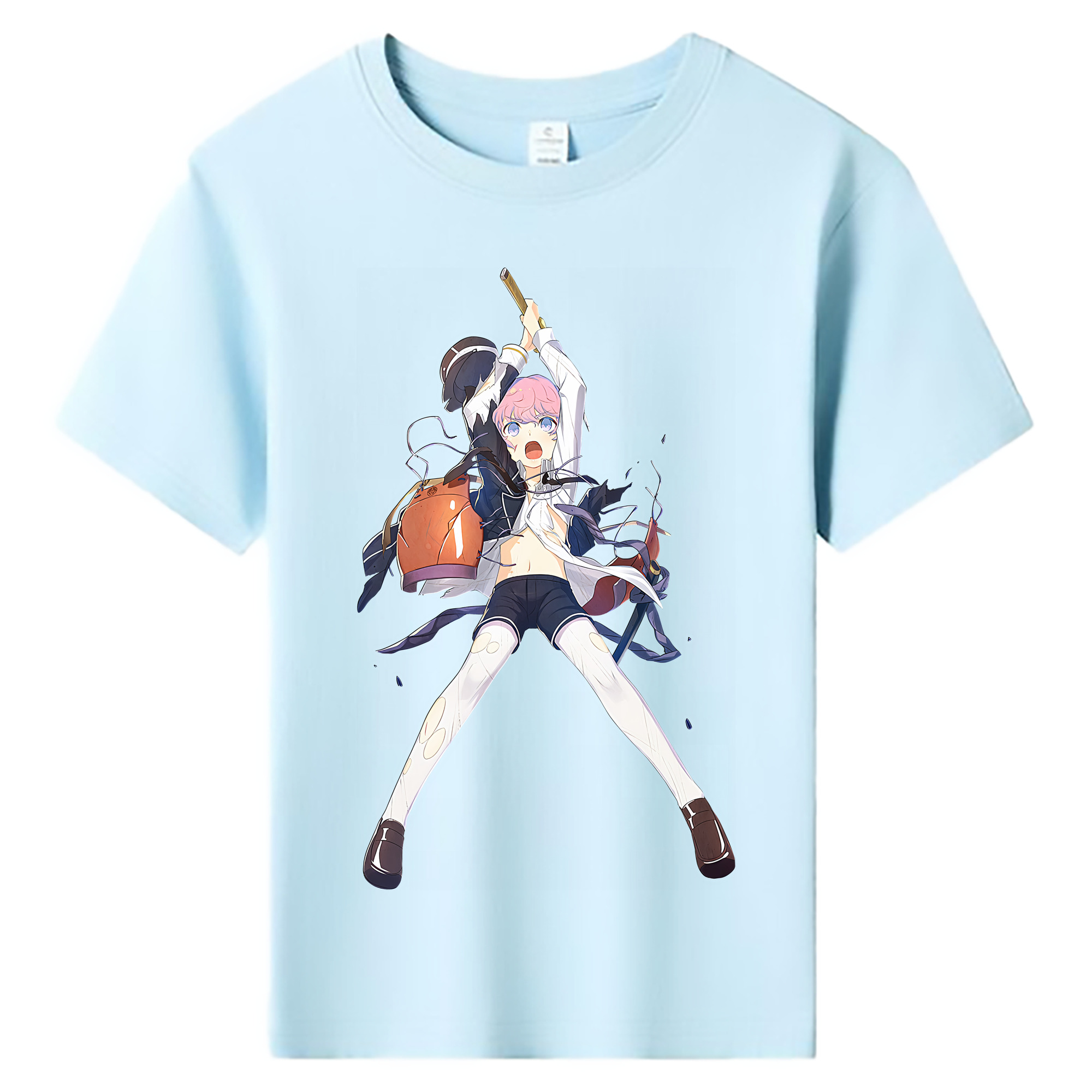 （画像用） 刀剣乱舞 Touken Ranbu 綿100％キッズTシャツ（フロントプリント）